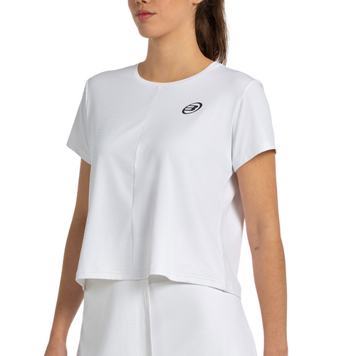Camiseta Bullpadel Bilme Blanca Mujer - Esprit Padel Shop
