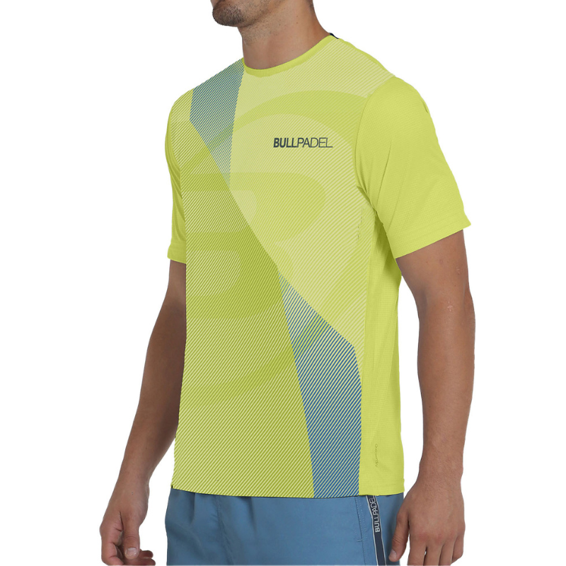 T-shirt Bullpadel Brumo Jaune - Esprit Padel Shop