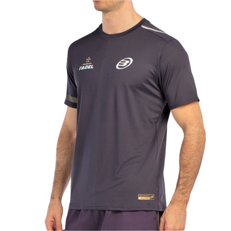 T-shirt Bullpadel Buque Noir - Esprit Padel Shop