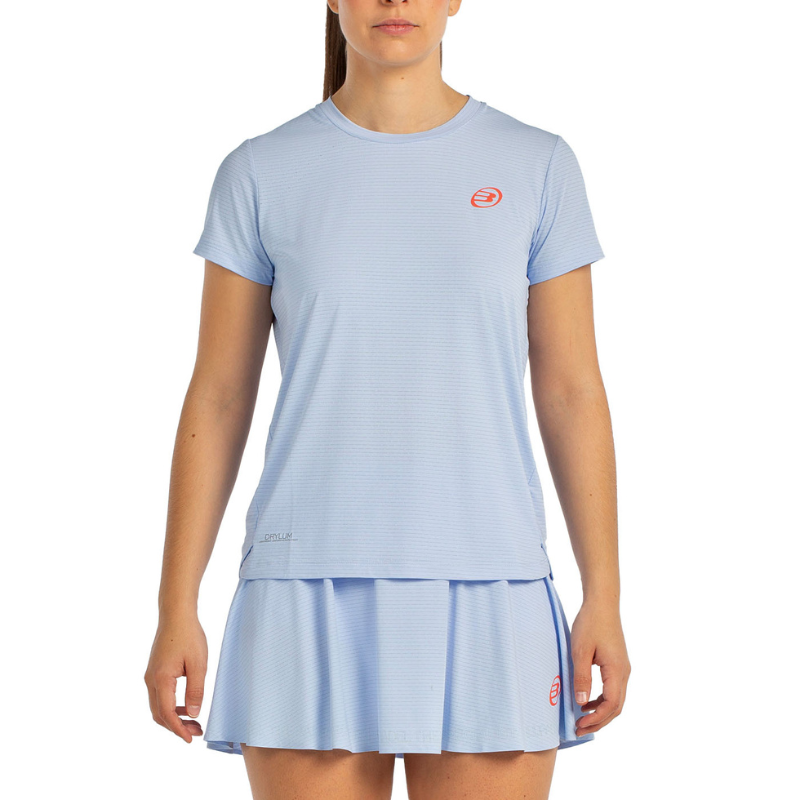 T-shirt Bullpadel Chamuy Bleu Femme - Esprit Padel Shop