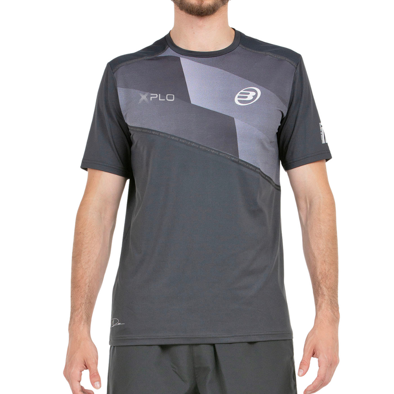 T-shirt Bullpadel Replica Di Nenno 25V Noir - Esprit Padel Shop