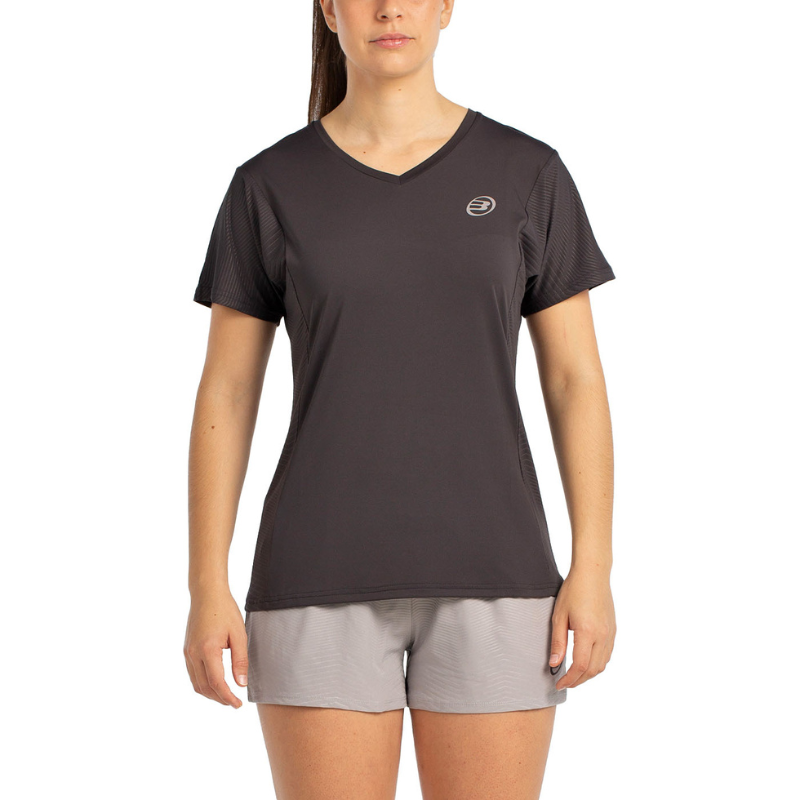 T-shirt Bullpadel Eches Noir Femme - Esprit Padel Shop