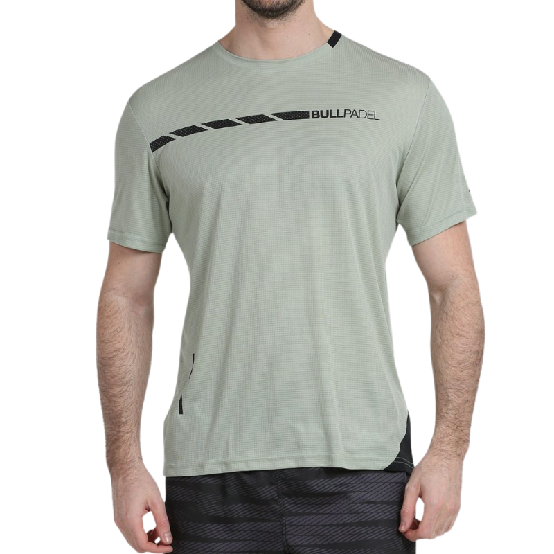 T-shirt Bullpadel Legal Vert Face - Esprit Padel Shop