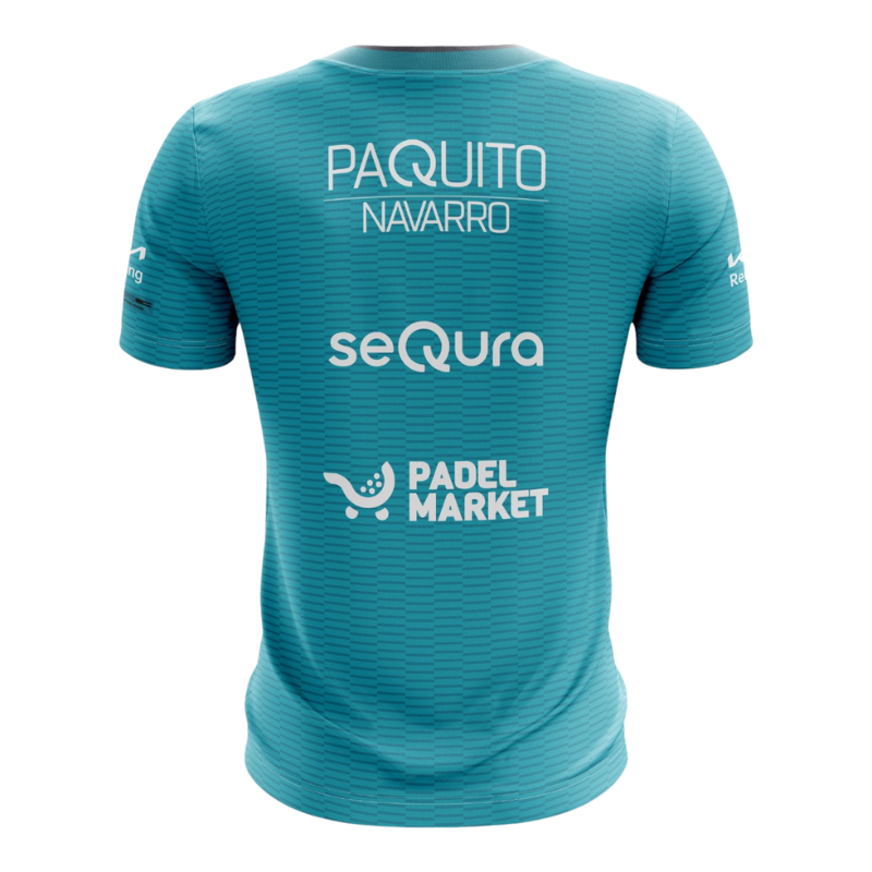 T-shirt Bullpadel Meira Replica Paquito Navarro Bleu Junior - Esprit Padle Shop