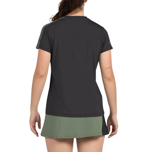 T-shirt Bullpadel Pampan Noir Femme - Esprit Padel Shop