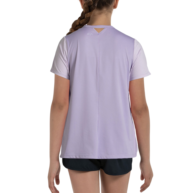 T-shirt Bullpadel Picase Violet Junior Girl - Esprit Padel Shop