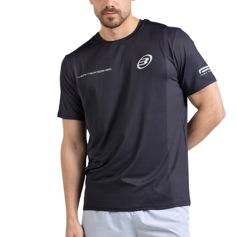 T-shirt Bullpadel Replica Tello 26I Black - Esprit Padel Shop