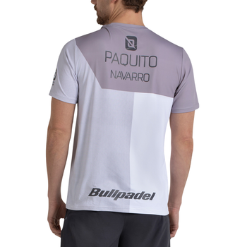 T-shirt Bullpadel Replica Paquito 26I Blanc - Esprit Padel Shop