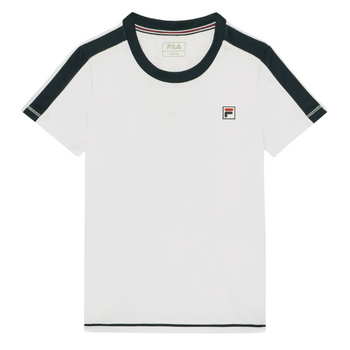 Camiseta Fila Elias Blanco Junior - Esprit Padel Shop