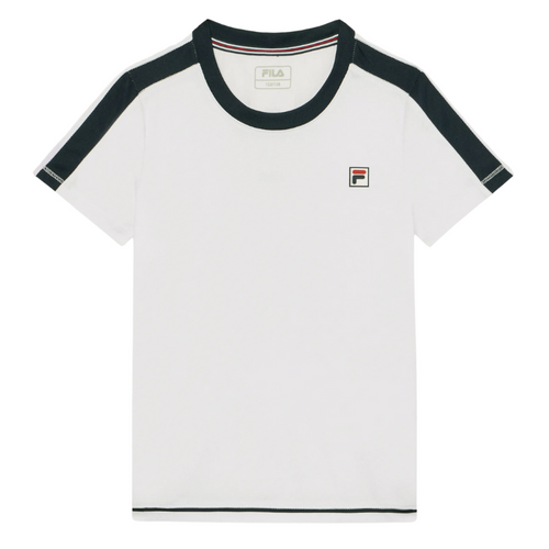Camiseta Fila Elias Blanco Junior - Esprit Padel Shop