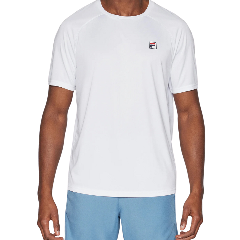 T-shirt Fila Holger Blanc - Esprit Padel Shop