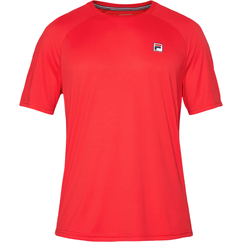 T-shirt Fila Holger Rouge - Esprit Padel Shop