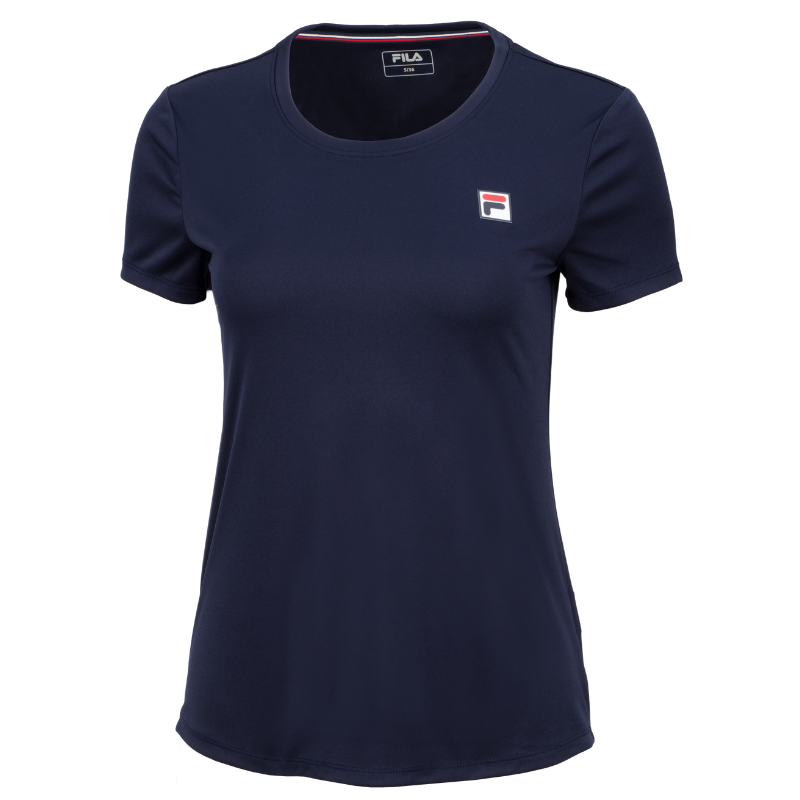 T-shirt Fila Leonie Bleu Marine Femme - Esprit Padel Shop