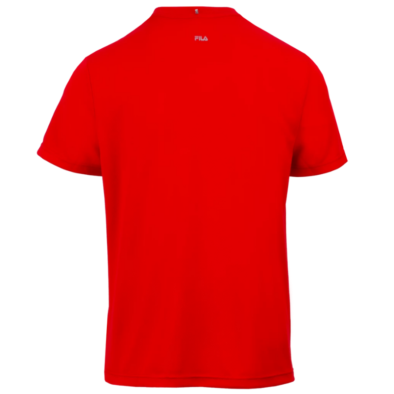 T-shirt Fila Logo Rouge - Esprit Padel Shop