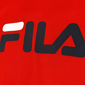 T-shirt Fila Logo Rood - Esprit Padel Shop