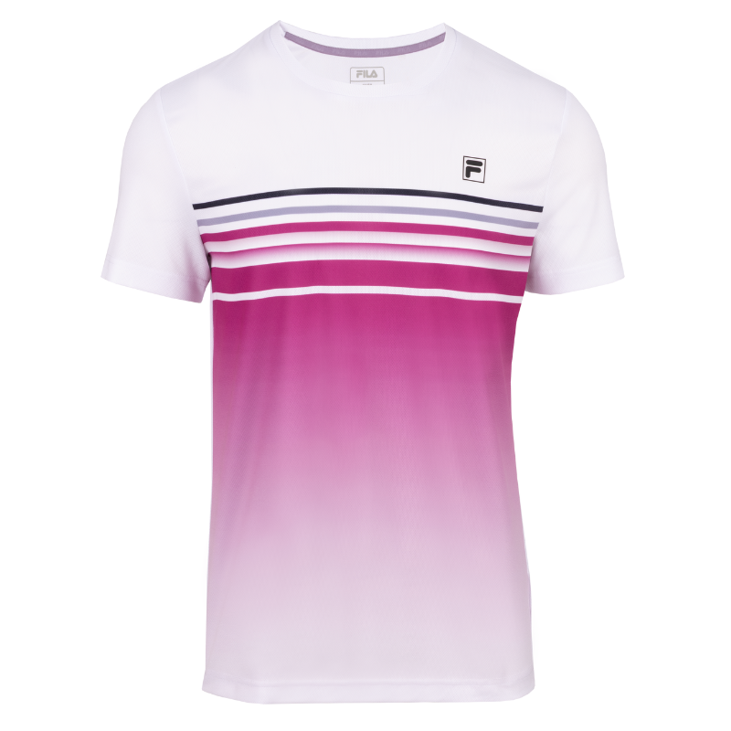 T-shirt Fila Miguel Blanc/Rose - Esprit Padel Shop