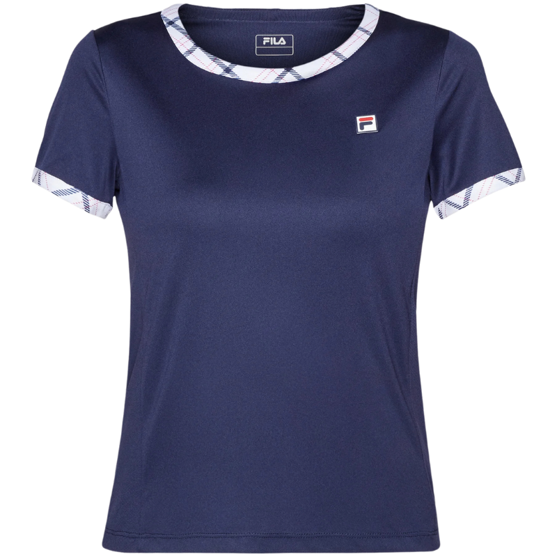 T-shirt Fila Yamila Bleu Marine Femme - Esprit Padel Shop