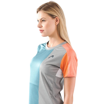 Camiseta Head Padel Tech Mujer Azul - Esprit Padel Shop