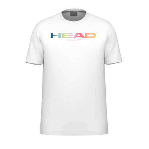 T-shirt Head Rainbow Blanc - Esprit Padel Shop