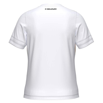 T-shirt Head Tie-Break ll Bianco/Blu Junior Ragazza - Esprit Padel Negozio