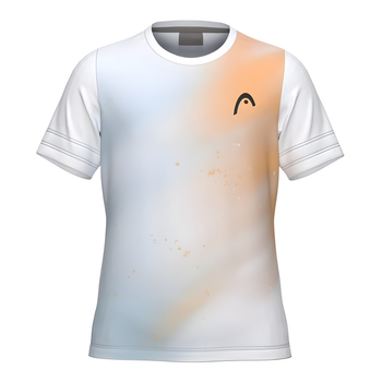 T-shirt Head Tie-Break ll Bianco/Blu Junior Ragazza - Esprit Padel Negozio