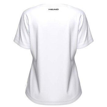 T-shirt Head Tie-Break ll Blanc/Rose Femme - Esprit Padel Shop
