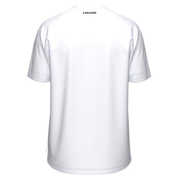 T-shirt Junior Ragazzo Head Topspin Bianca/Rossa - Esprit Padel Negozio
