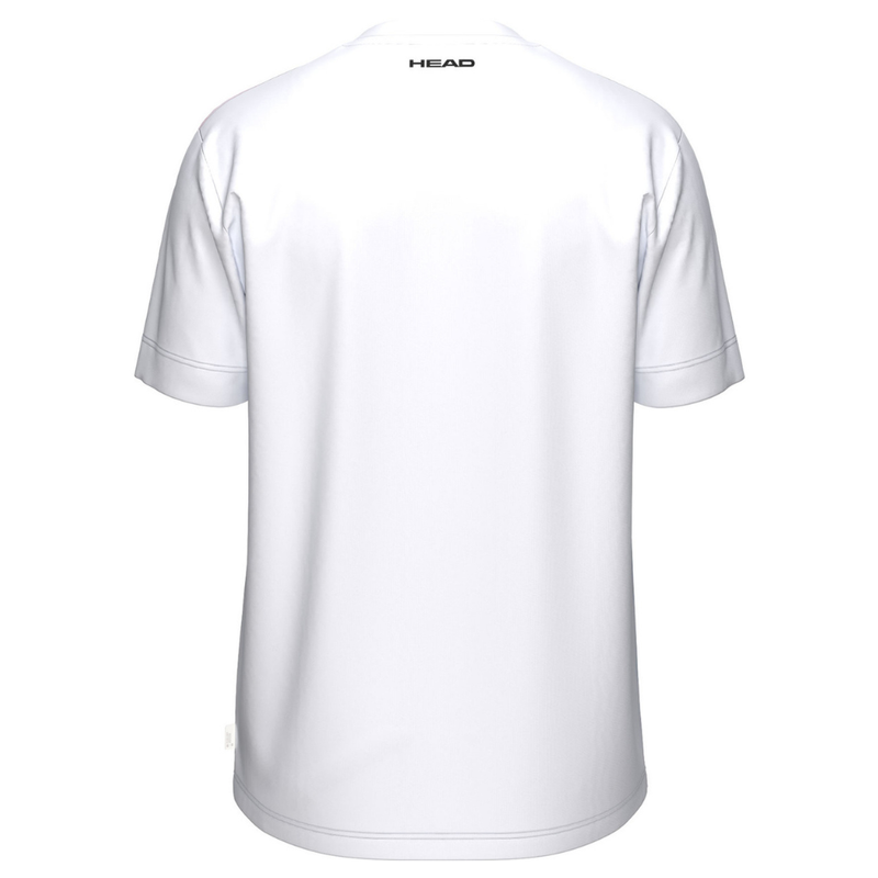T-shirt Head Topspin Blanc/Rouge Junior Boy - Esprit Padel Shop