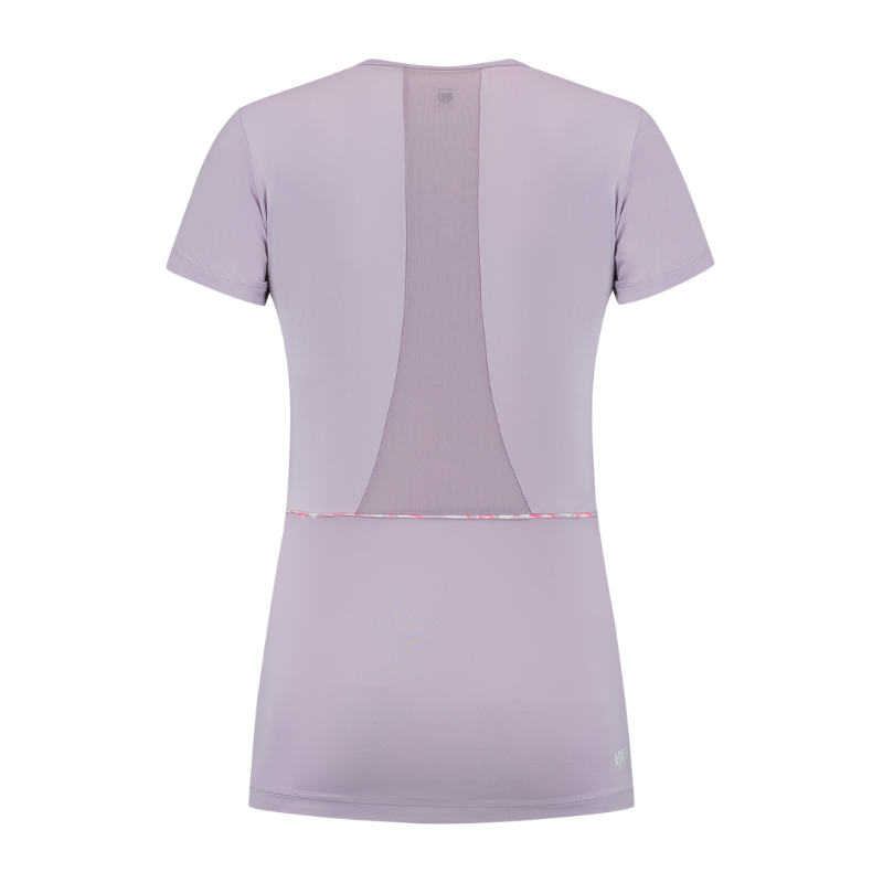 T-shirt K-Swiss Advantage Tee Violet Femme - Esprit Padel Shop