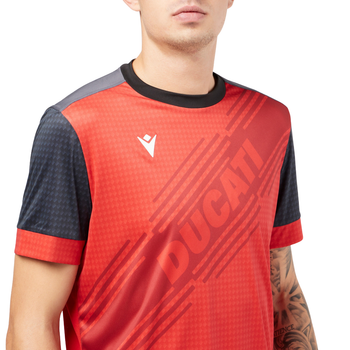 T-shirt Macron x Ducati Rouge - Esprit Padel Shop