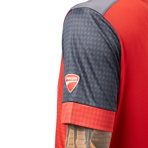T-shirt Macron x Ducati Rouge - Esprit Padel Shop