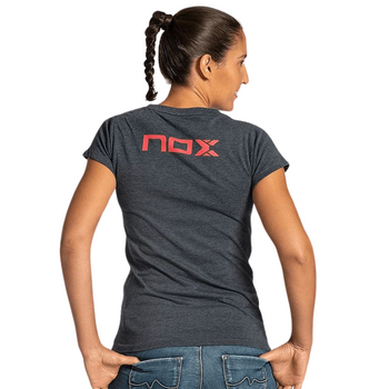 T-shirt da donna Nox Basic Blu Navy - Esprit Padel Negozio
