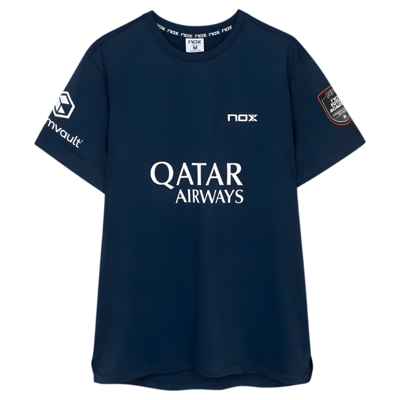 T-shirt Nox Replica Agustin Tapia AT10 Bleu Marine 2026 - Esprit Padel Shop