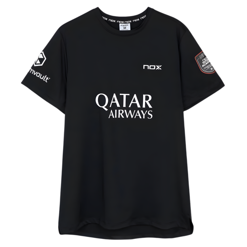 T-shirt Nox Replica Agustin Tapia AT10 Noir 2026 - Esprit Padel Shop