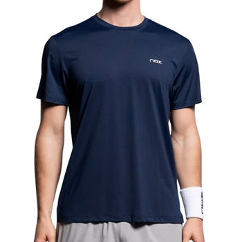 T-shirt Nox Team Regular Bleu - Esprit Padel Shop