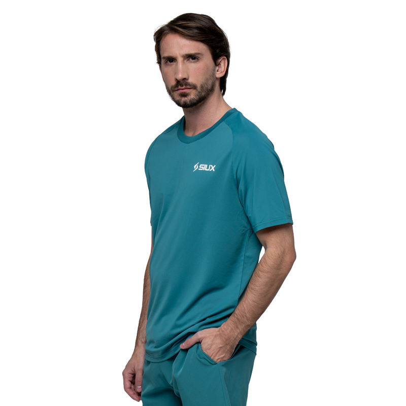 T-shirt Siux Match Bleu - Esprit Padel Shop