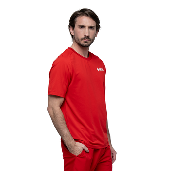 T-shirt Siux Match Rouge - Esprit Padel Shop
