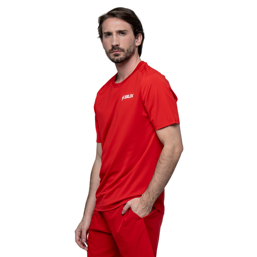 T-shirt Siux Match Rouge - Esprit Padel Shop