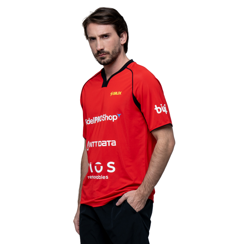 T-shirt Siux Replica Electra Stupa Rouge 2026 - Esprit Padel Shop