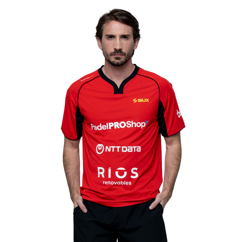 T-shirt Siux Replica Electra Stupa Rouge 2026 - Esprit Padel Shop