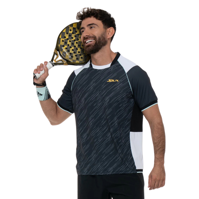 T-shirt Siux Replica Electra Stupa Noir 2025 - Esprit Padel Shop