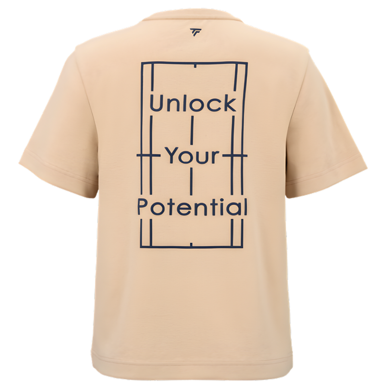 T-shirt Tecnifibre Graphic Tee Beige Women's - Esprit Padel Shop