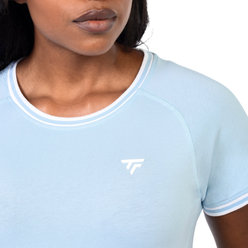 T-shirt Tecnifibre Team Stretch Bleu Femme - Esprit Padel Shop