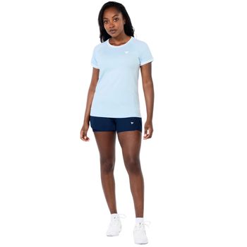 T-shirt Tecnifibre Team Stretch Bleu Femme - Esprit Padel Shop