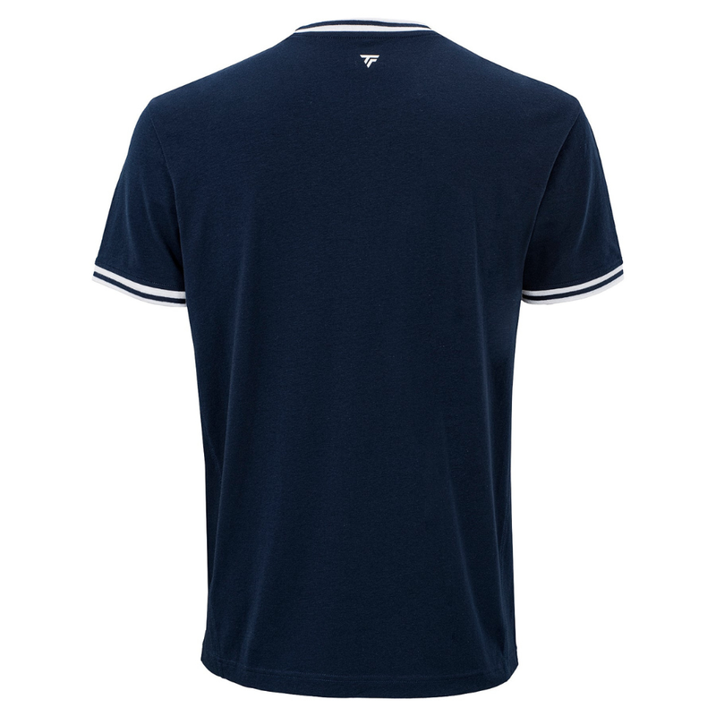 T-shirt Tecnifibre Team Stretch Bleu Marine - Esprit Padel Shop