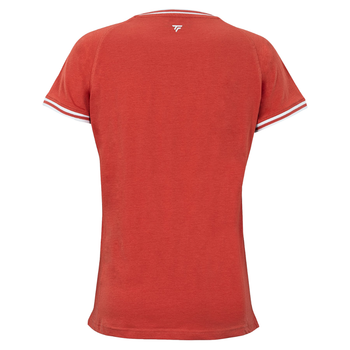 T-shirt Tecnifibre Team Stretch Rouge Femme - Esprit Padel Shop