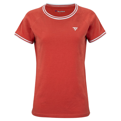 T-shirt Tecnifibre Team Stretch Rouge Femme - Esprit Padel Shop