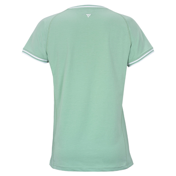 T-shirt Tecnifibre Team Stretch Vert Femme - Esprit Padel Shop