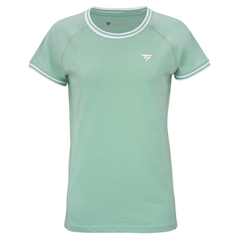 T-shirt Tecnifibre Team Stretch Vert Femme - Esprit Padel Shop