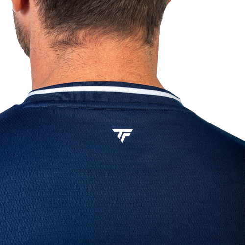 T-shirt Tecnifibre Team Tech marinblå - Esprit Padel Shop